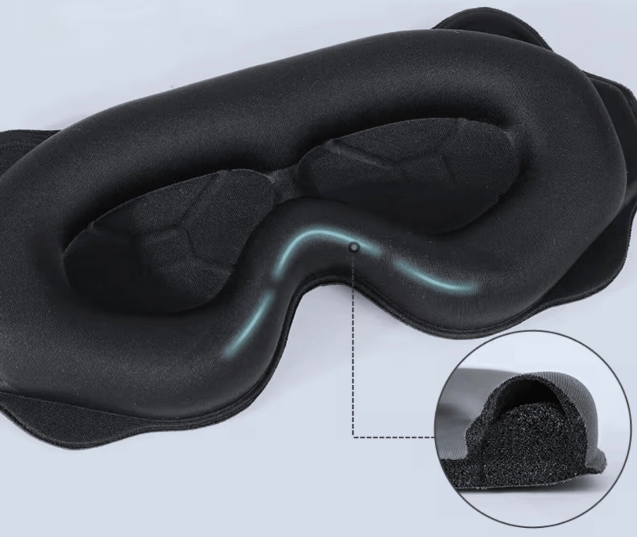 “Disconnect” Eye Mask + Ear Plugs